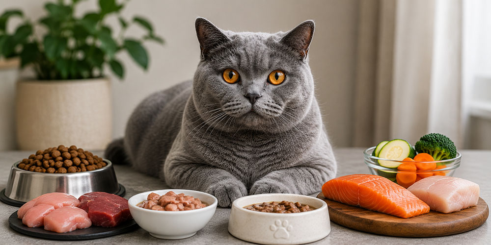 Чем кормить британскую кошку Чем кормить британскую кошку