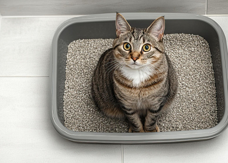 Где разместить кошачий лоток?